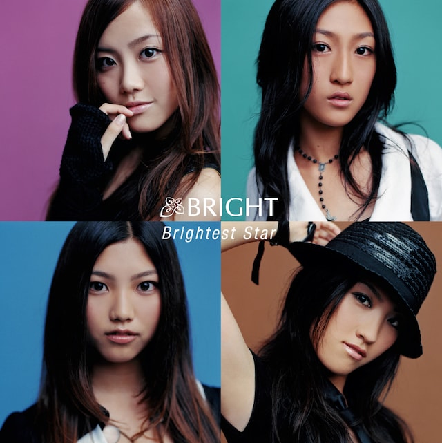 今回のアルバムで再現された2008年1月リリースのBRIGHT「Brightest Star」ジャケット。