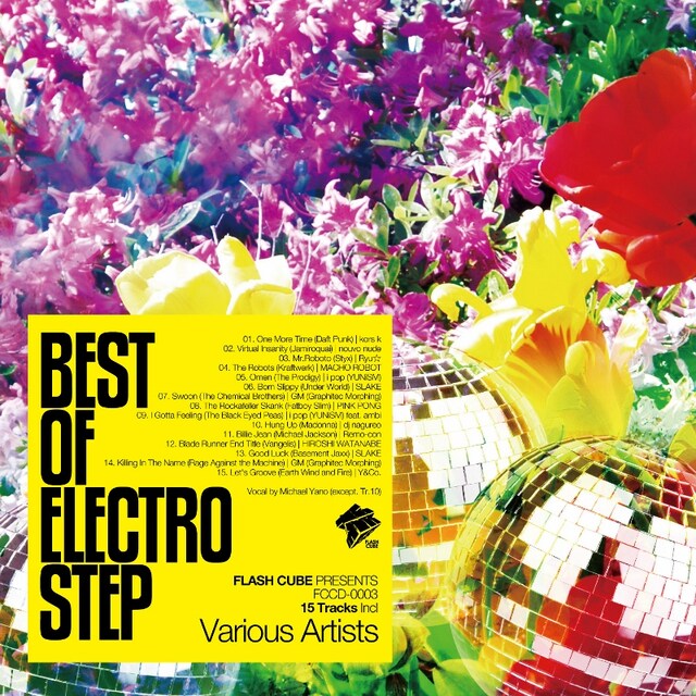 アルバム「BEST OF ELECTRO STEP」ジャケット