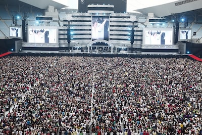 写真は7月29日の「BIG SURPRISE PARTY」の模様。