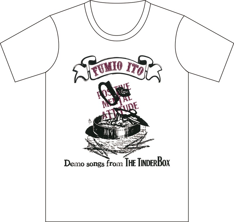 CD＋Tシャツパッケージに付属するTシャツ
