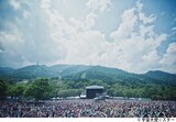 「FUJI ROCK FESTIVAL '12」GREEN STAGEの様子。