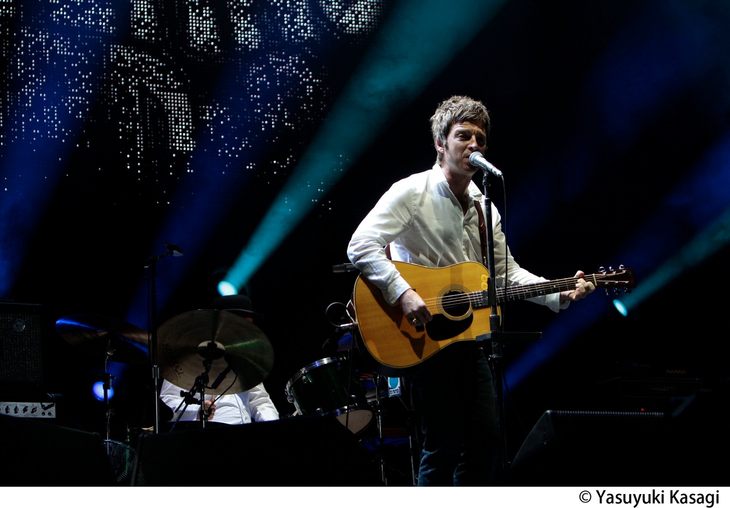 7月28日のヘッドライナーを務めたNOEL GALLAGHER'S HIGH FLYING BIRDS。