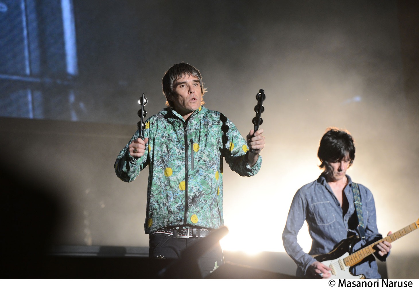 7月27日のヘッドライナーを務めたTHE STONE ROSES。