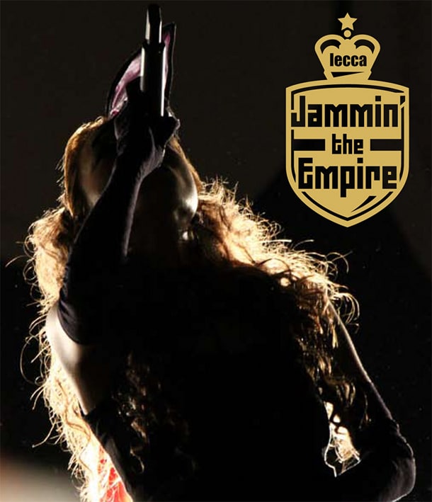 DVD「lecca Live 2012 Jammin' the Empire @日本武道館」ジャケット