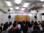 深々と頭を下げる談志スタイルで観客への感謝を伝えた小林ゆう。