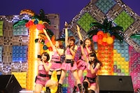 メジャーデビューが発表された「TOKYO IDOL FESTIVAL 2012」の模様。