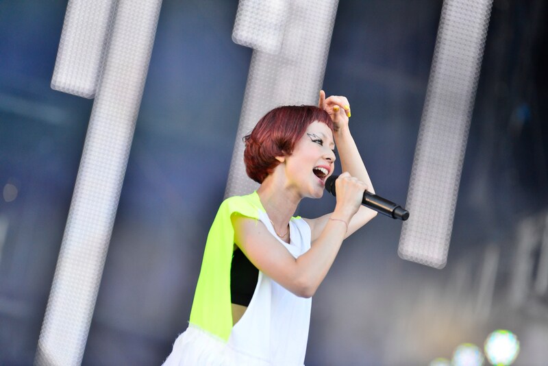 「ROCK IN JAPAN FESTIVAL 2012」での木村カエラ