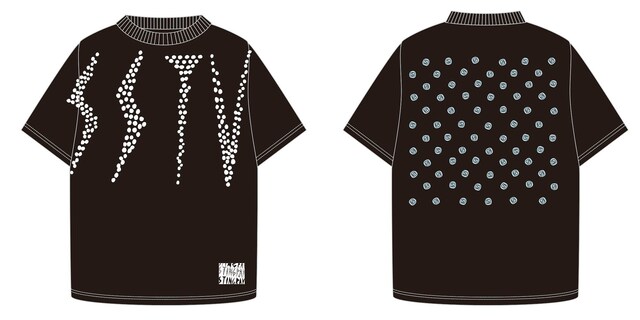 「SSTV×STINGRAYコラボTEE」ブラック