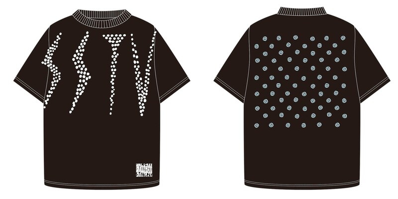 「SSTV×STINGRAYコラボTEE」ブラック