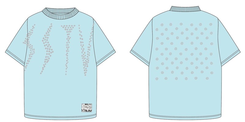 「SSTV×STINGRAYコラボTEE」ライトブルー（SWEET LOVE SHOWER 2012限定カラー）