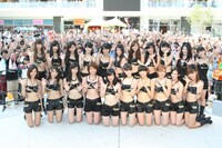 ニューシングル「One Up!!! / 苺牛乳」リリース記念イベントの様子。