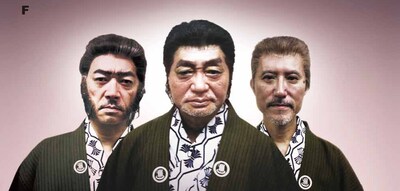 YMO特製うちわで使用される写真。