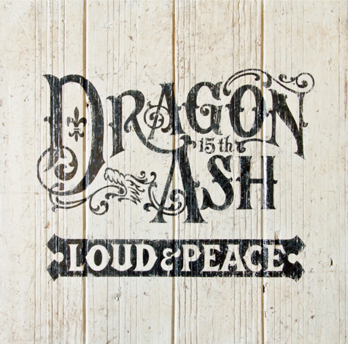 8月22日に発売されるDragon Ashのベストアルバム「LOUD & PEACE」ジャケット。
