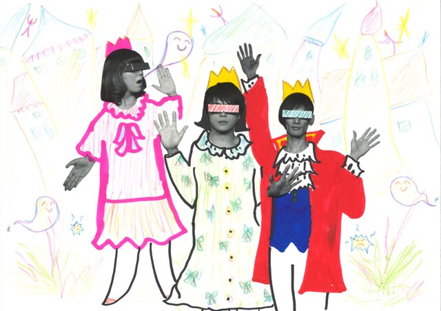 フミによる“落書きアー写”の見本。