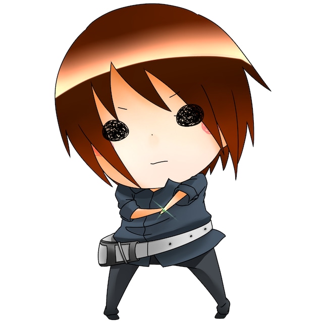 ニューシングル用に新たに描き下ろされた「ちびナノ」。