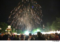 前夜祭の花火。