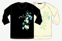 「flowering Tシャツ（七分袖）」デザイン