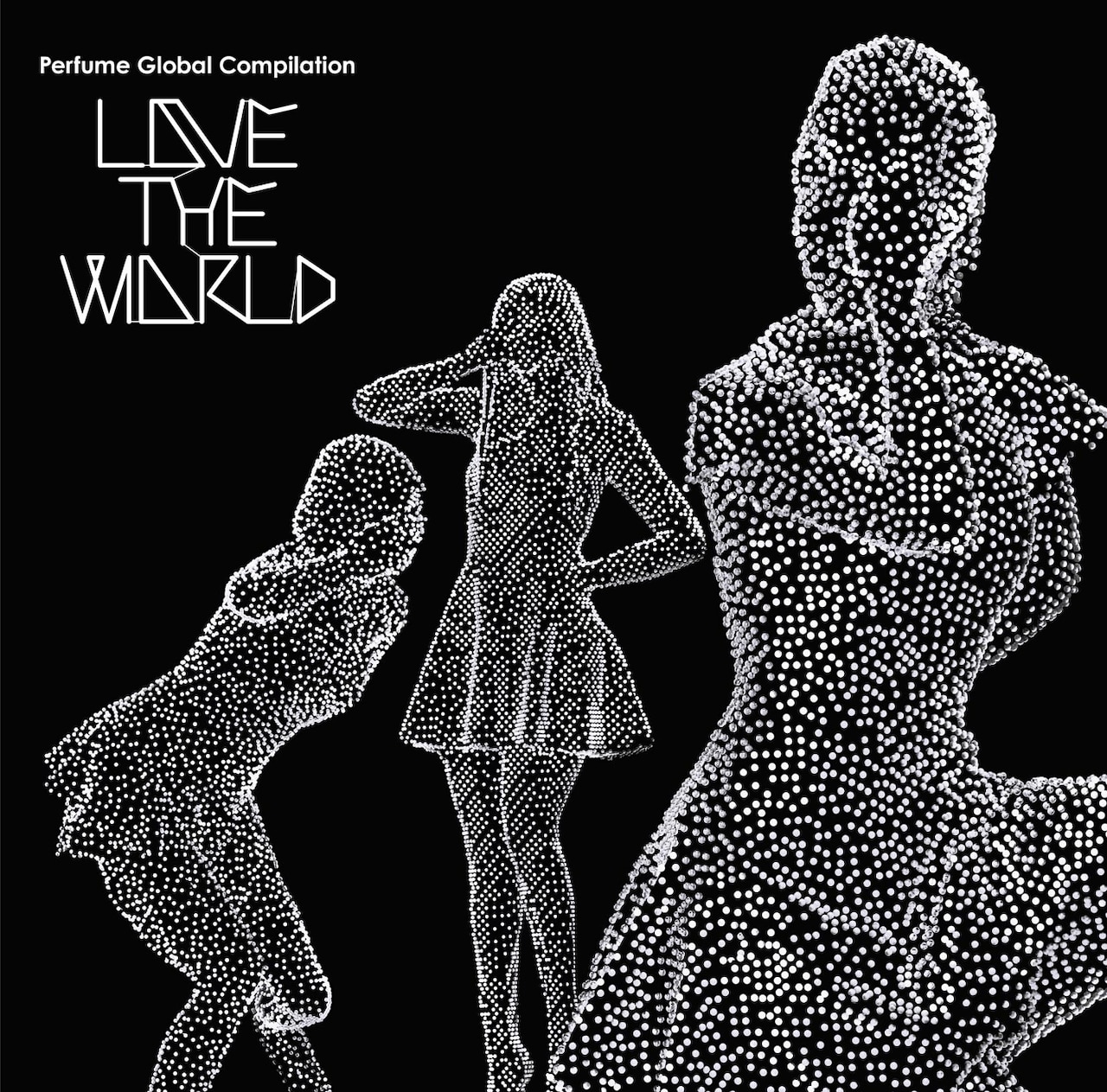 未使用】Perfume 「love the world 激レア企画」Photo フレームクロック