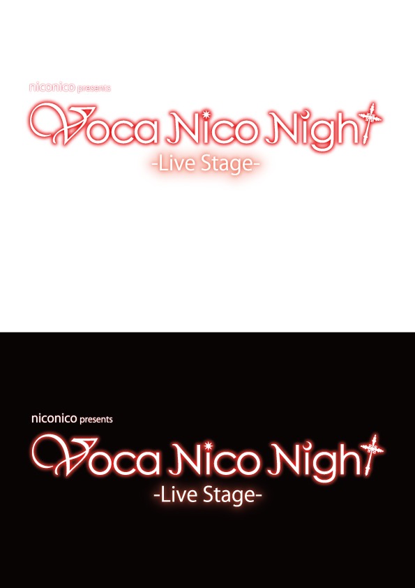 「Voca Nico Night -Live Stage-」ロゴ