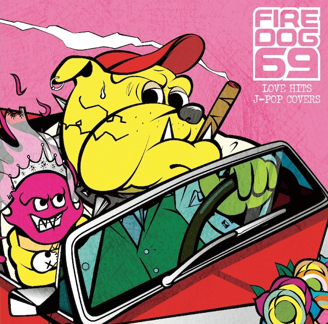 カバーアルバム「LOVE HITS J-POP PUNK COVERS」ジャケット