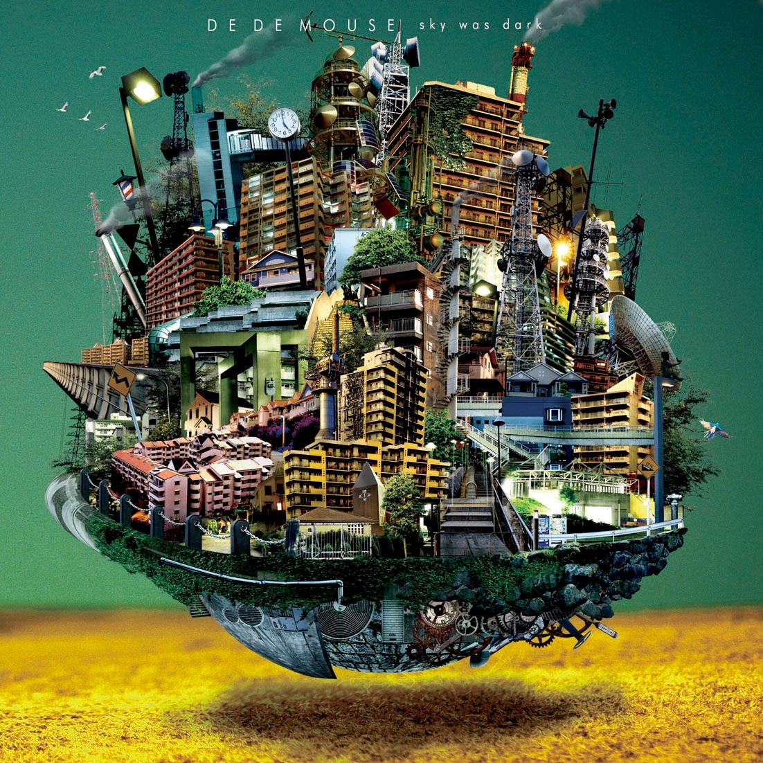 DE DE MOUSE「sky was dark」ジャケット
