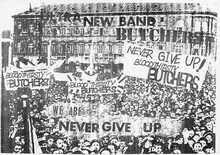 bloodthirsty butchersの初期フライヤー。