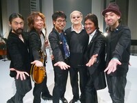 写真左から、河村“カースケ”智康、小倉博和、亀田誠治、石田弘エグゼクティブディレクター、松崎しげる、皆川真人。