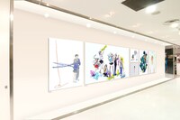 スタジオに隣接するP/I GALLERY。