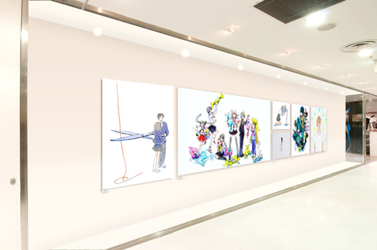 スタジオに隣接するP/I GALLERY。