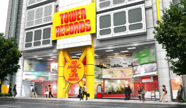 タワレコ渋谷店、11月の全面リニューアル全貌が明らかに - 音楽ナタリー