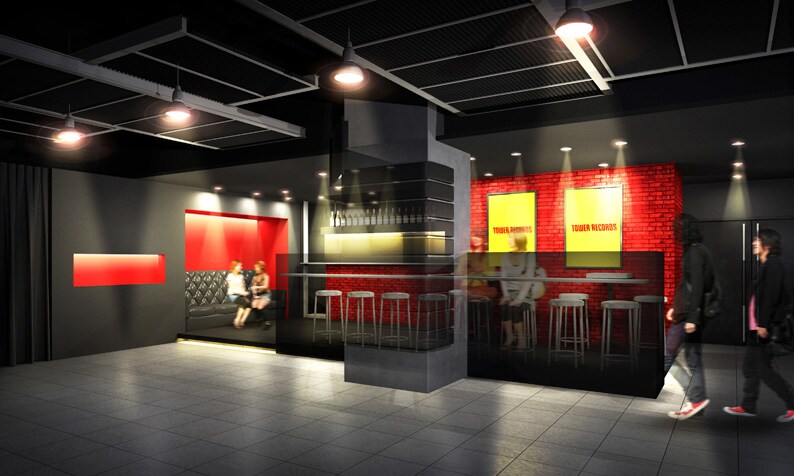 B1に登場するライブストリーミングスペース「CUTUP STUDIO」イメージ。