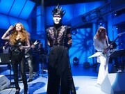 スタジオライブの収録風景。