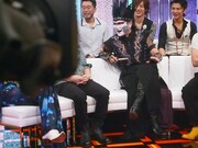 トークコーナーの収録風景。