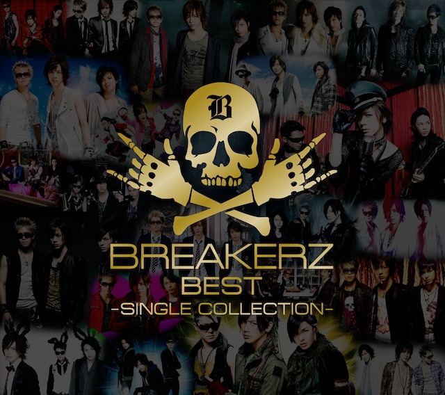 BREAKERZ「BREAKERZ BEST～SINGLE COLLECTION～」初回限定盤Aジャケット