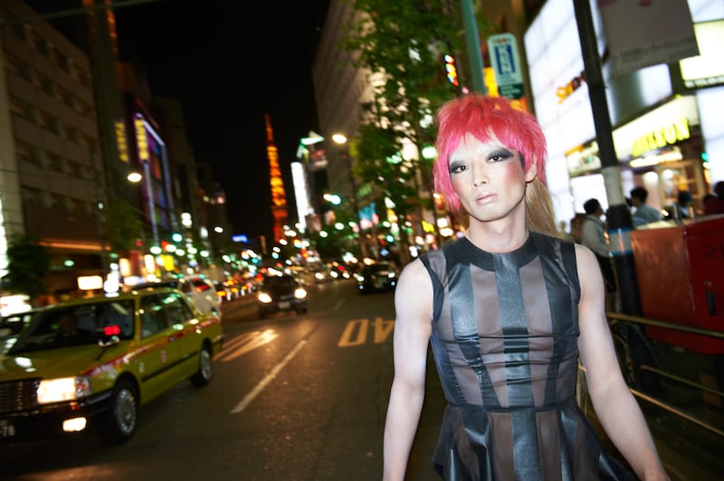 ヘドウィグを演じる森山未來。