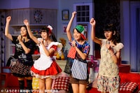 「雨上がりのミライ」を歌う矢野紫信、高橋優里花、葵わかな、田尻あやめ（写真左から）。