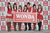 CM撮影の様子。