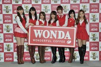 CM撮影の様子。