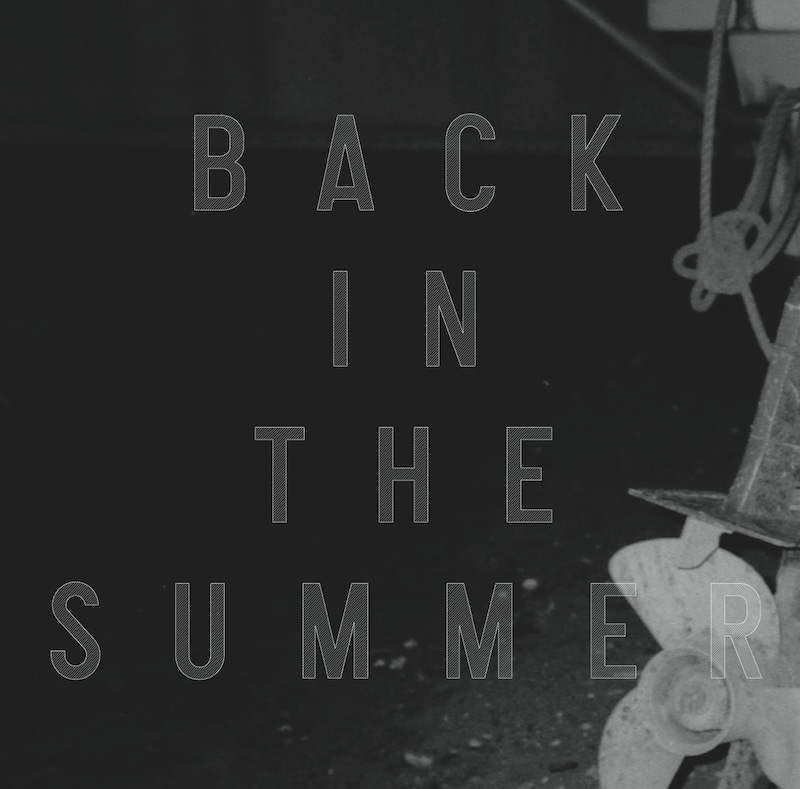 COMEBACK MY DAUGHTERS「Back in the Summer」ジャケット
