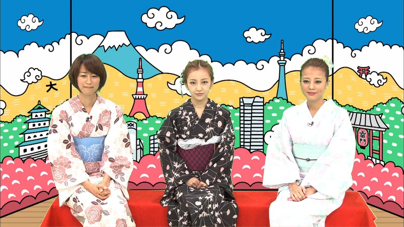 写真左から前田有紀、板野友美、あびる優。 (C)テレビ朝日