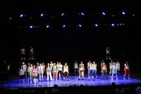 公開リハーサルの様子。