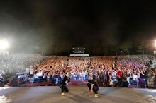 本日9月1日に行われた→Pia-no-jaC←日比谷野外大音楽堂公演の模様。（Photography：Takumi Nakajima）