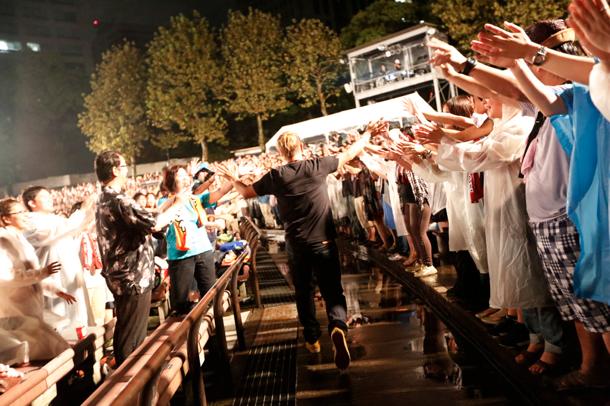本日9月1日に行われた→Pia-no-jaC←日比谷野外大音楽堂公演の模様。（Photography：Takumi Nakajima）