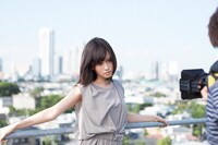 広告撮影の様子。