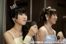 AKB48ネクストガールズによる動画撮影の様子。