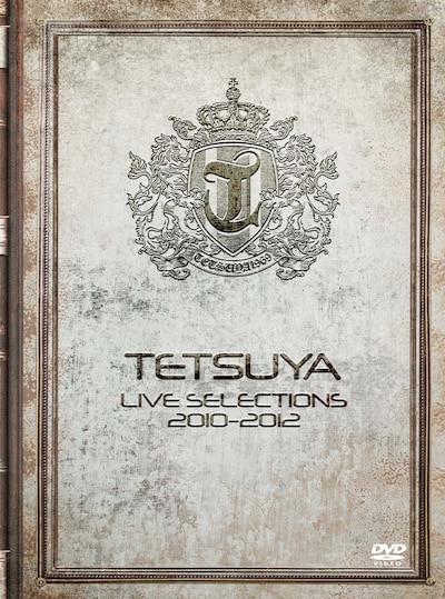 TETSUYA「LIVE SELECTIONS 2010-2012」初回プレス分ジャケット