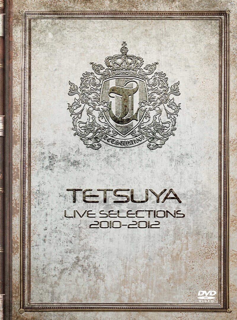 TETSUYA「LIVE SELECTIONS 2010-2012」初回プレス分ジャケット