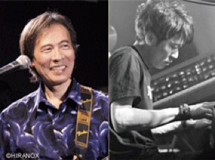 左から鈴木茂、INO hidefumi。