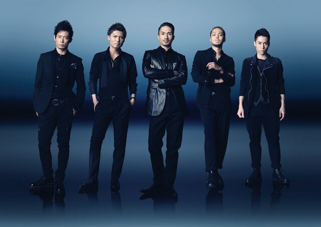 THE SECOND from EXILE（写真左からKEIJI、SHOKICHI、KENCHI、NESMITH、TETSUYA）
