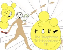 the  telephones「The Telephones In Wonderland E.P.～不思議の国のテレフォンズ 短編集～」ジャケット